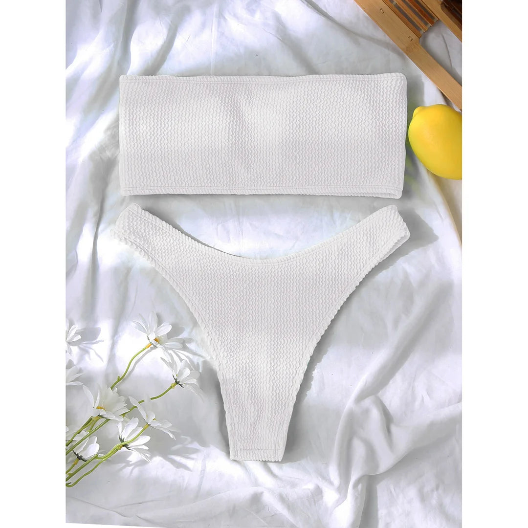 Hestètic - Bandeau-Bikini Sabbia Eleganz