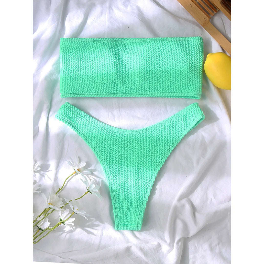 Hestètic - Bandeau-Bikini Sabbia Eleganz