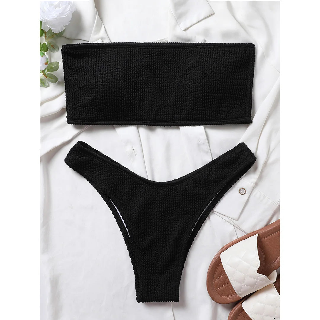 Hestètic - Bandeau-Bikini Sabbia Eleganz