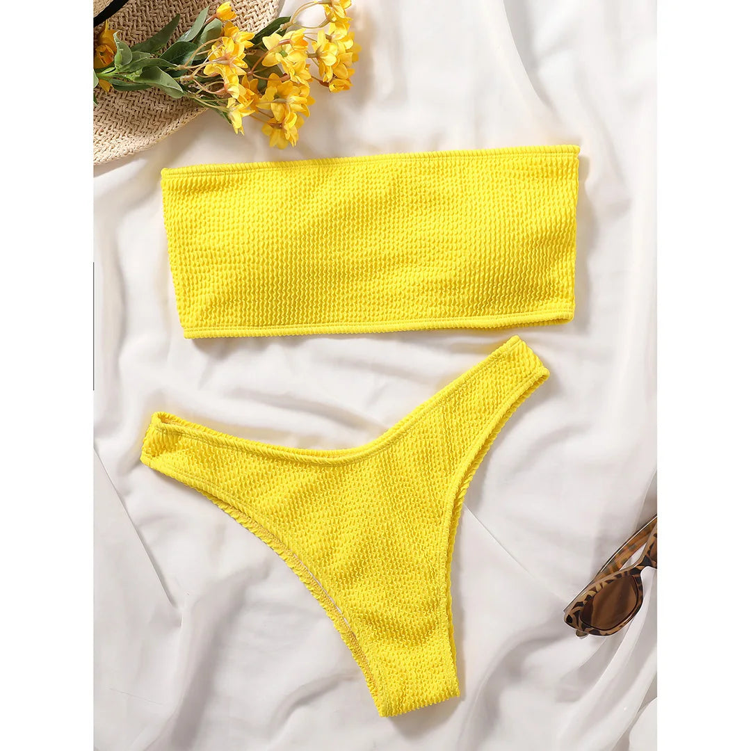 Hestètic - Bandeau-Bikini Sabbia Eleganz