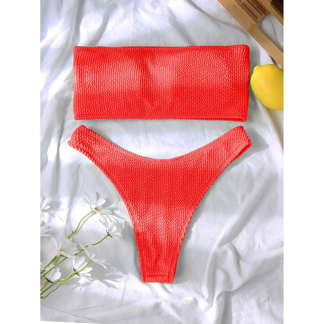 Hestètic - Bandeau-Bikini Sabbia Eleganz