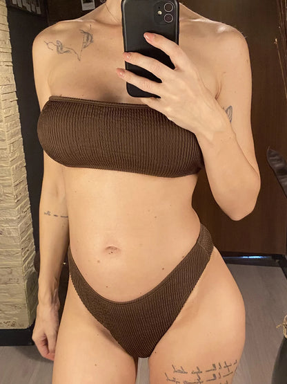 Hestètic - Bandeau-Bikini Sabbia Eleganz